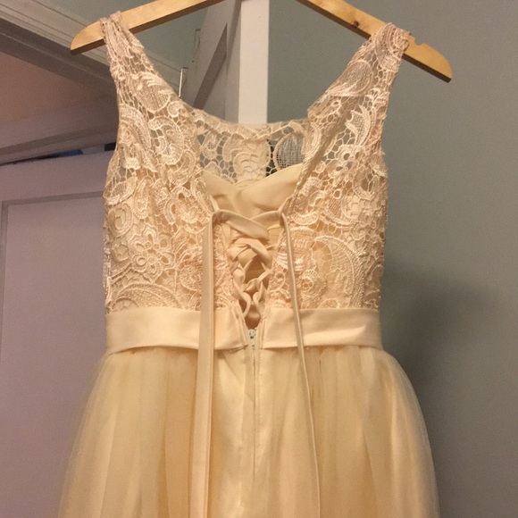 A classy silk tulle lace prom/graduation dress! - Picture 3 of 3